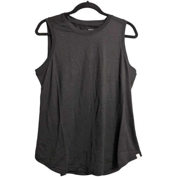 NWT Ministry of Supply Black Composite Merino Active Tank Sleeveless Crew Size L - Picture 1 of 7